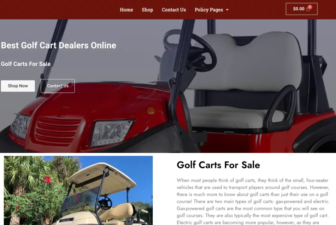 Is Cheapgolfcartsdealer.com legit?