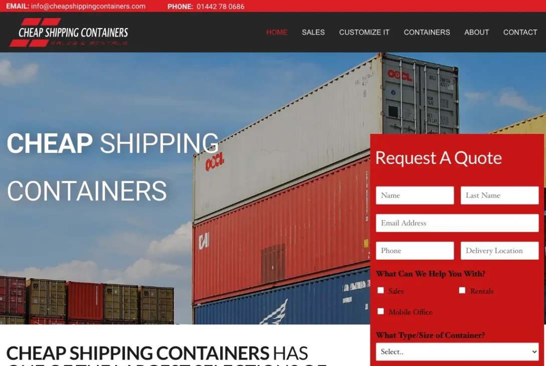 Is Cheapshippingcontainers.com legit?