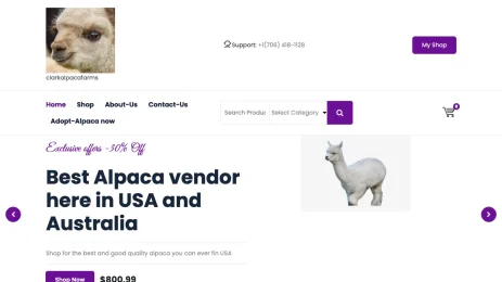 Is Clarkalpacafarms.com legit?