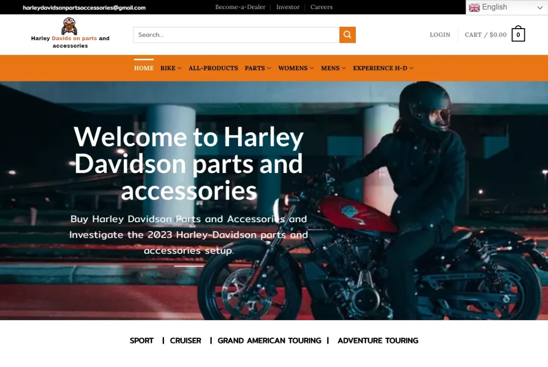 Is Harleydavidsonpartsandaccessories.com legit?