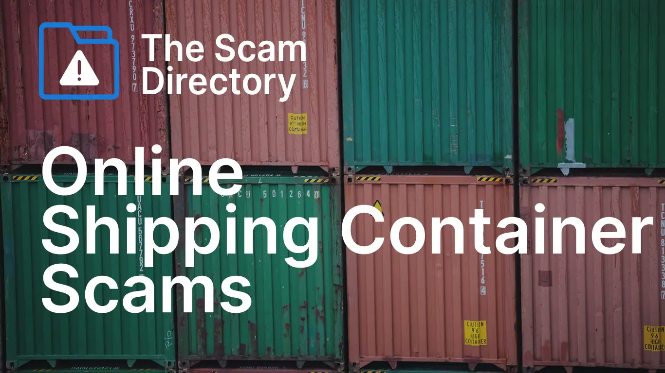 Container Scams