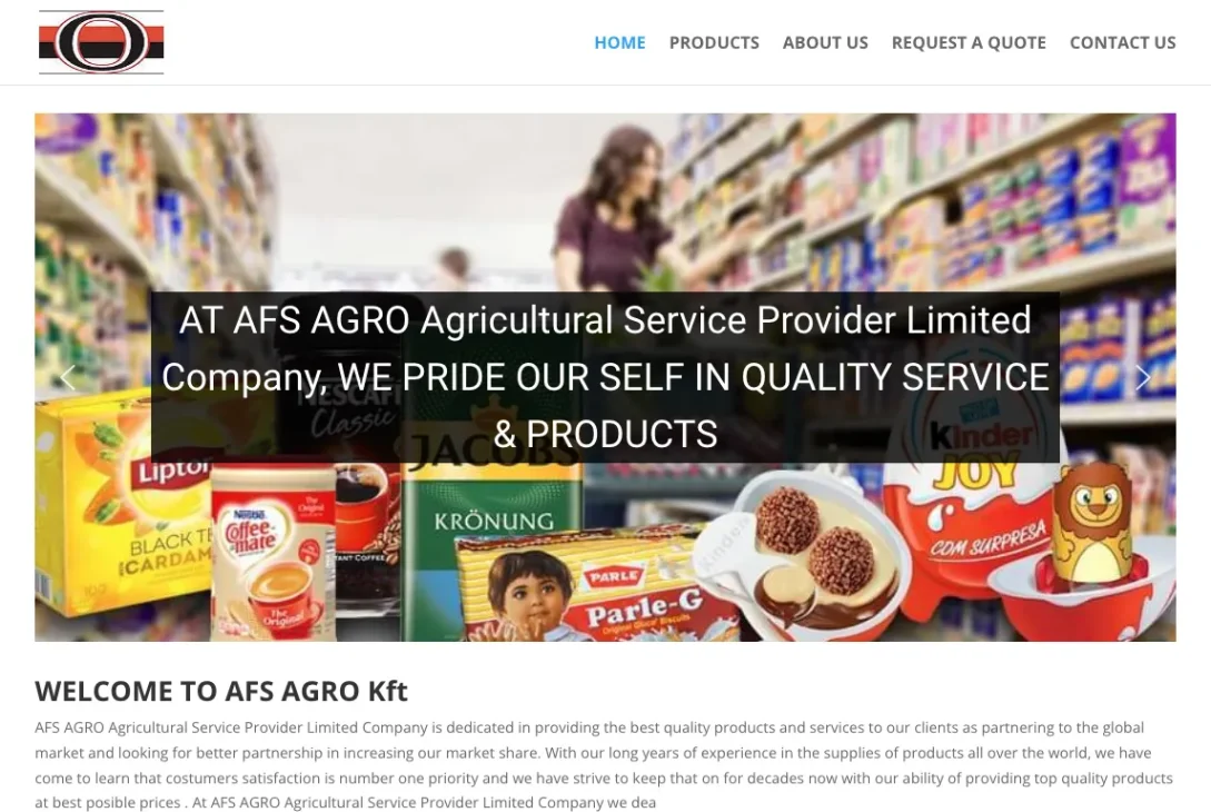 Is Afsagroserviceskft.com legit?