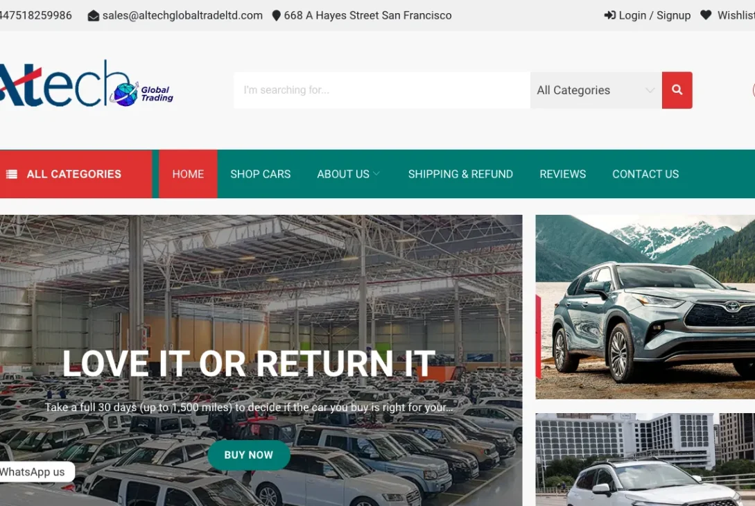 Is Altechglobaltradeltd.com legit?