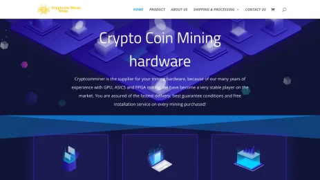 Is Cryptcoinminer-shop.com legit?