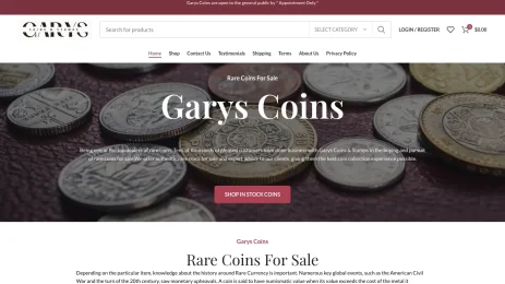 Is Garyscoins.com legit?