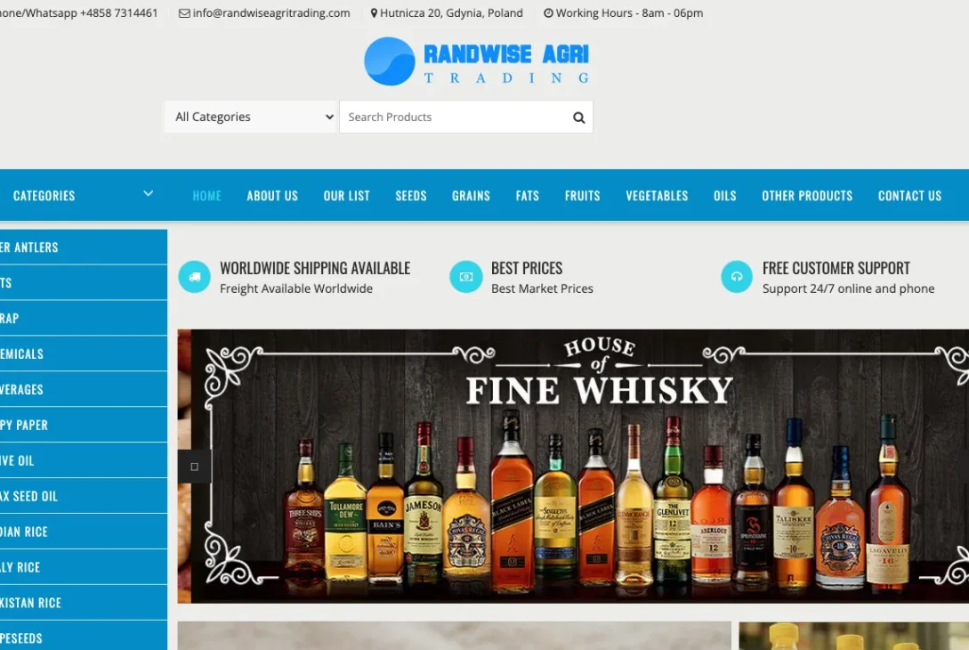 Is Randwiseagritrading.com legit?