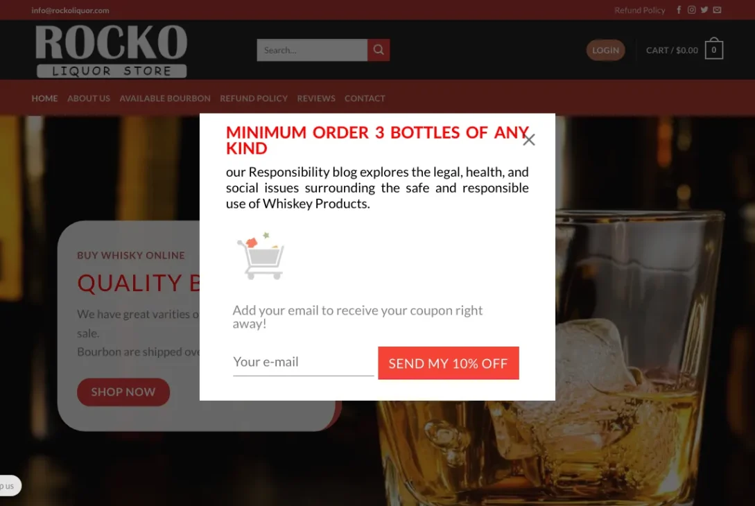 Is Rockoliquor.com legit?