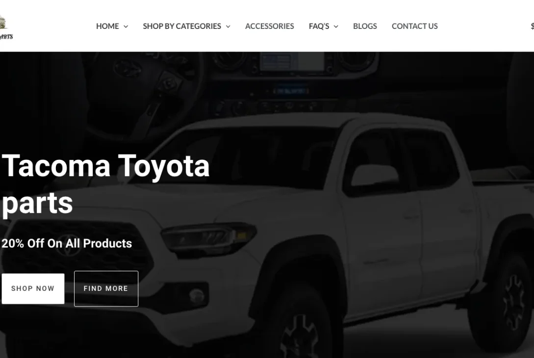 Is Tacomatoyotaparts.com legit?