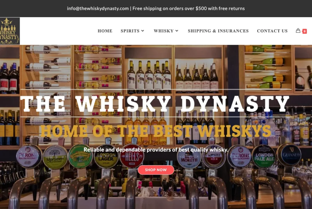 Is Thewhiskydynasty.com legit?