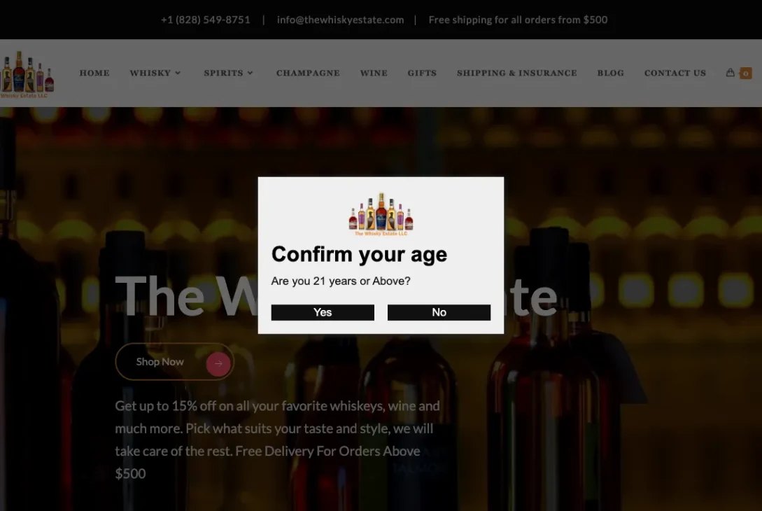 Is Thewhiskyestate.com legit?