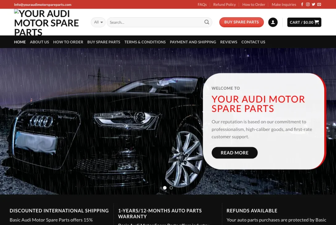 Is Youraudimotorspareparts.com legit?